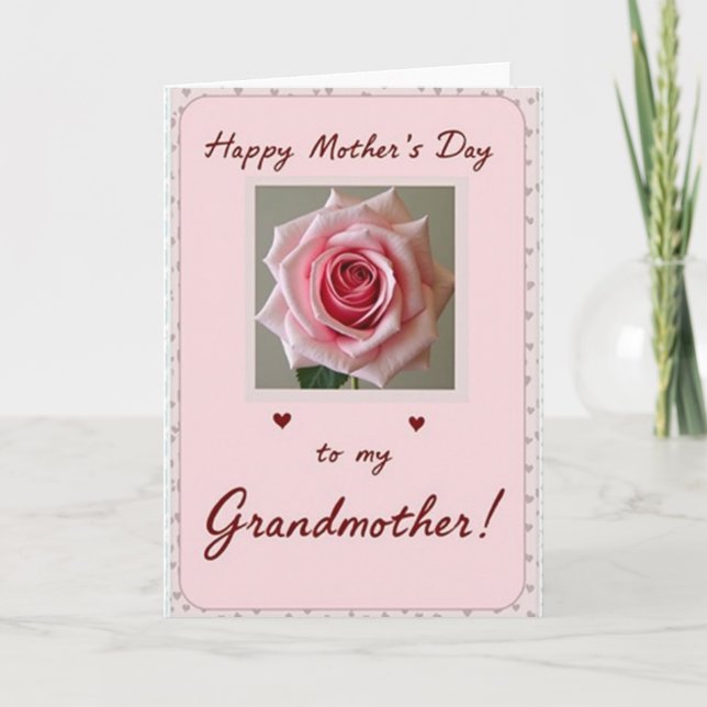 Sweet Moms Day Bloom Card (Front)