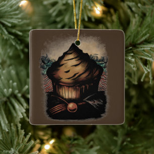 Sweet Mona Ceramic Ornament