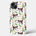 Sweet Monkeys Juggling Bananas iPhone 13 Case