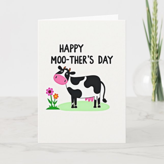 Sweet Moothers Day Art Card (Front)