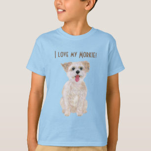 Sweet Morkie Blue Boy's T-Shirt