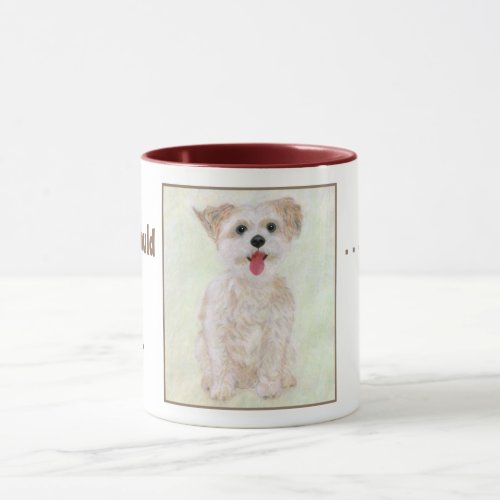 Sweet Morkie Dog Mug