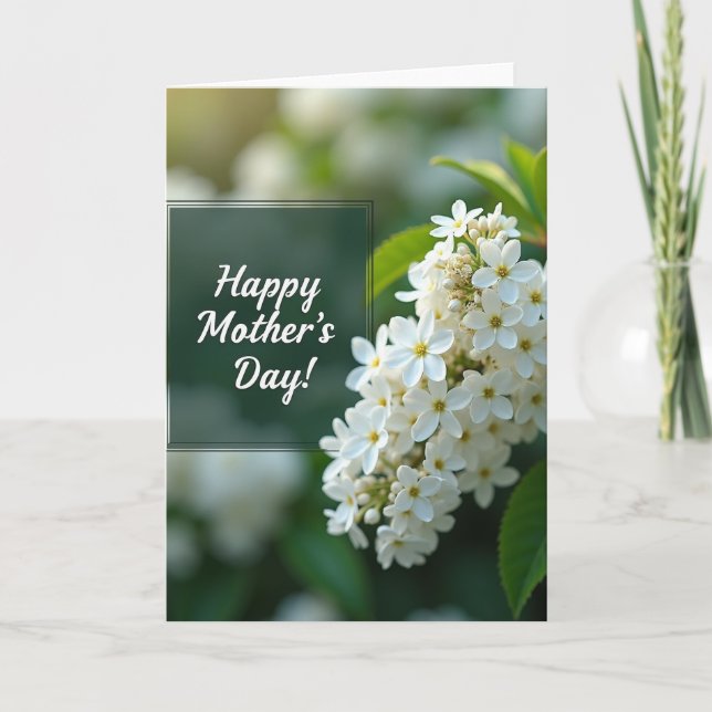 Sweet Mother Floral Card (Front)