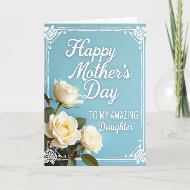 Sweet Mothers Day Amazing Card (Front)