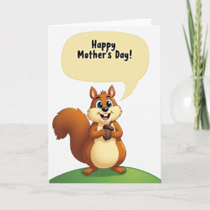 Sweet Mothers Day Animal Card