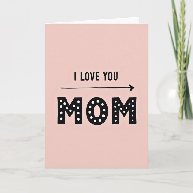 Sweet Mothers Day Arrow Card (Front)