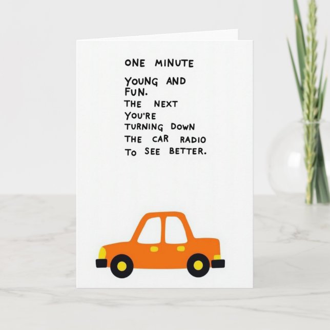 Sweet Mothers Day Auto Art Card (Front)