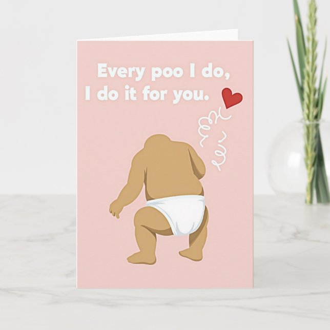 Sweet Mothers Day Baby Card (Front)