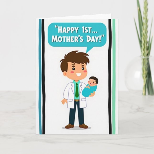 Sweet Mothers Day Baby Love Card (Front)
