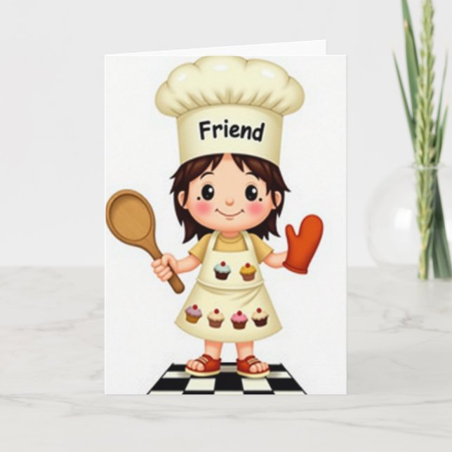 Sweet Mothers Day Bake Card (Front)