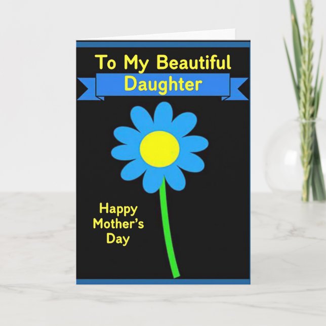 Sweet Mothers Day Banner Card (Front)