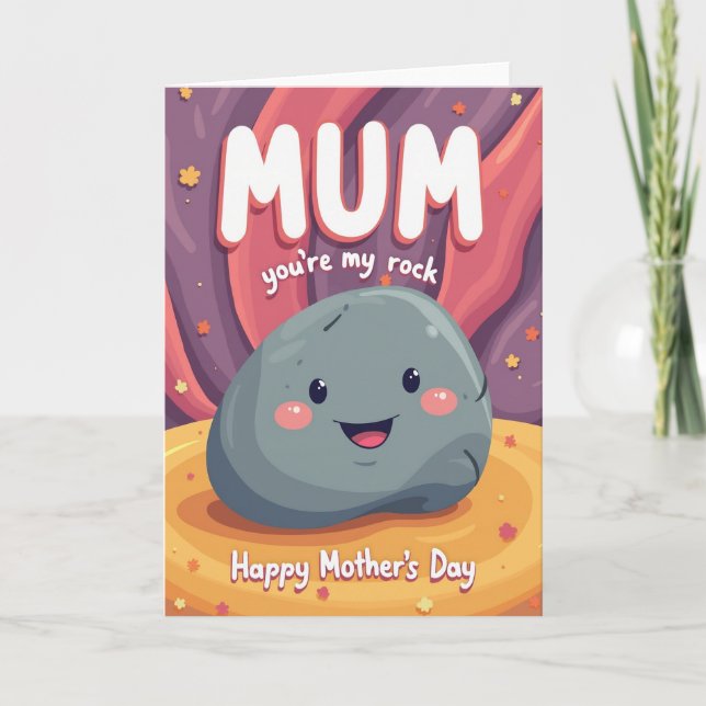 Sweet Mothers Day Boulder Card (Front)