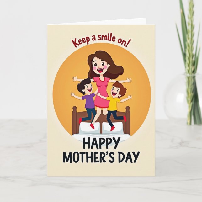 Sweet Mothers Day Bounce Card (Front)