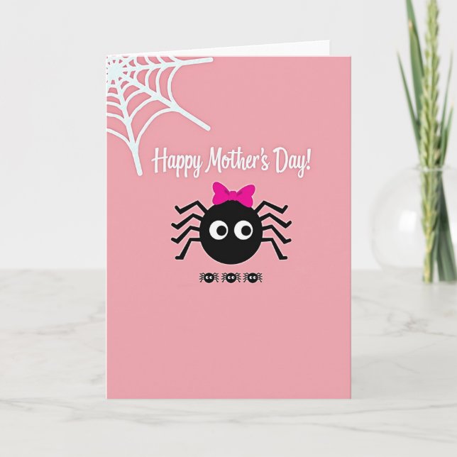 Sweet Mothers Day Bow Creature Card (Front)