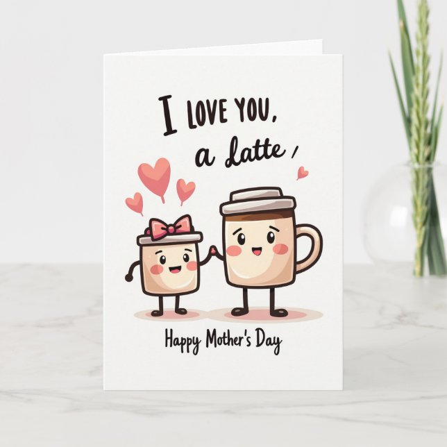 Sweet Mothers Day Brew Card (Front)
