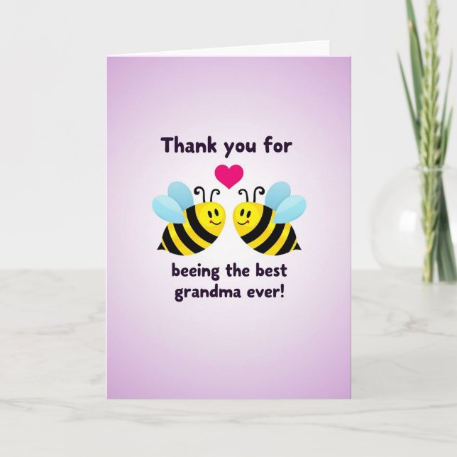 Sweet Mothers Day Bug Card (Front)