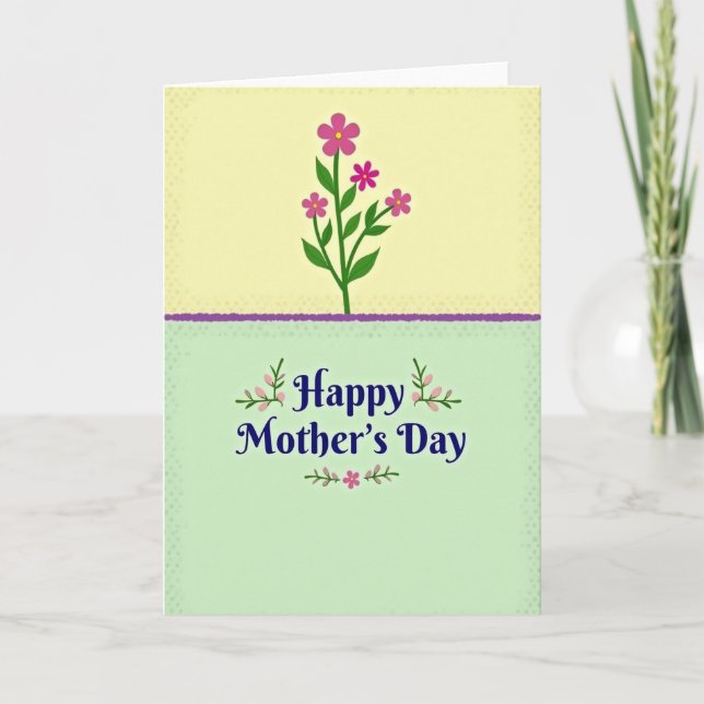 Sweet Mothers Day Card (Front)