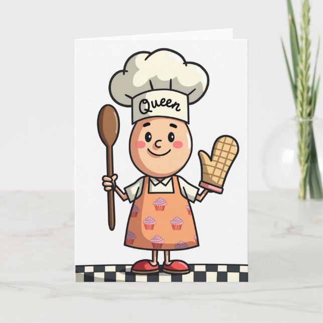 Sweet Mothers Day Dessert Card (Front)
