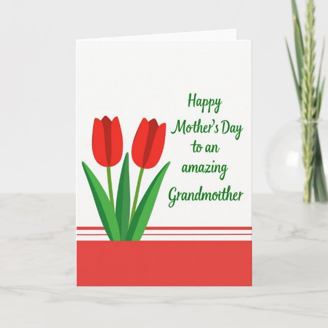 Sweet Mothers Day Display Card (Front)