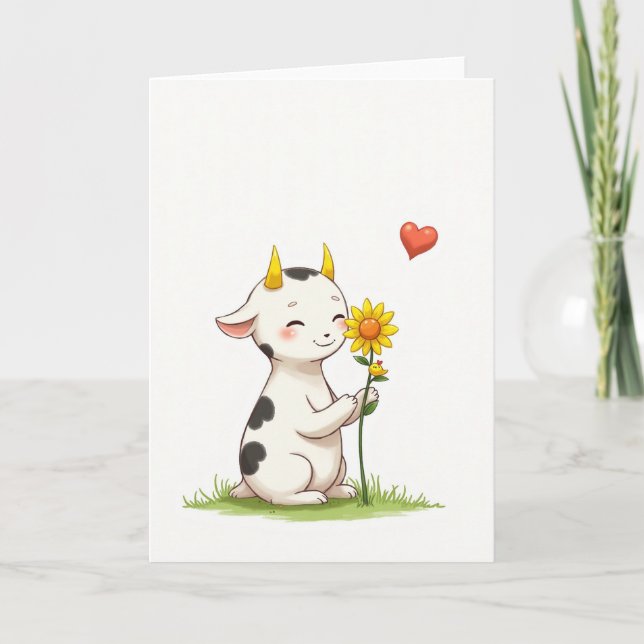 Sweet Mothers Day Floral Gift Card (Front)