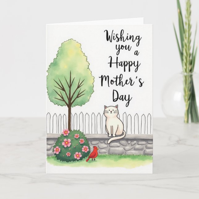 Sweet Mothers Day Garden Card (Front)