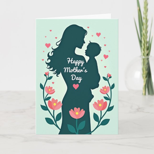 Sweet Mothers Day Gaze Card (Front)