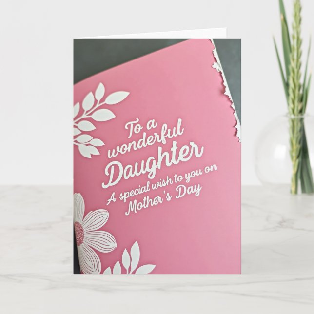 Sweet Mothers Day Greeting Card (Front)
