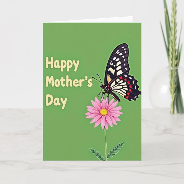 Sweet Mothers Day Insect Card (Front)