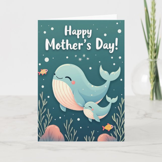 Sweet Mothers Day Leviathan Card (Front)