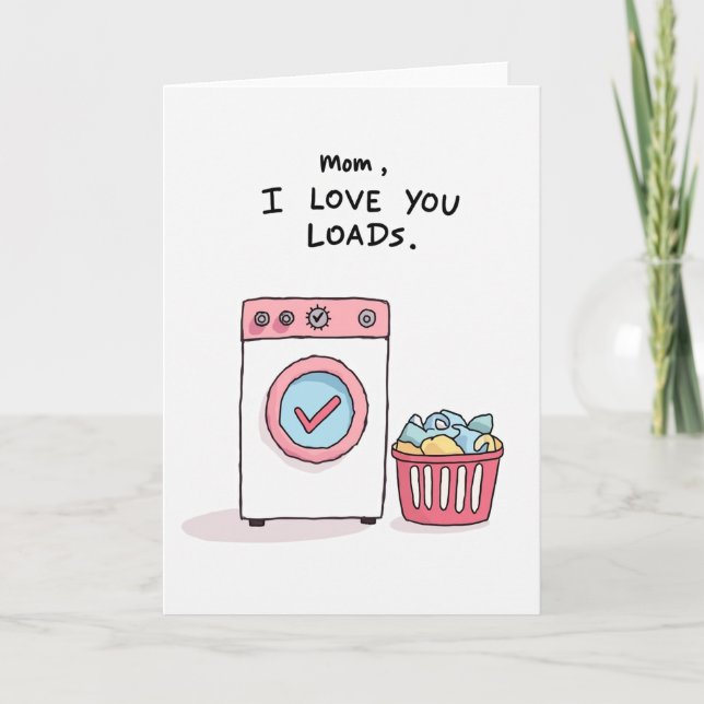 Sweet Mothers Day Loads Card (Front)