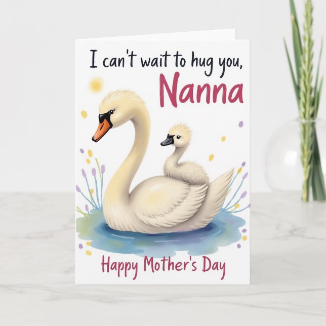 Sweet Mothers Day Love Bird Card (Front)