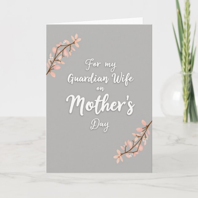 Sweet Mothers Day Love Note Card (Front)
