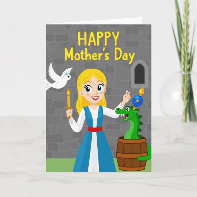 Sweet Mothers Day Maiden Card (Front)
