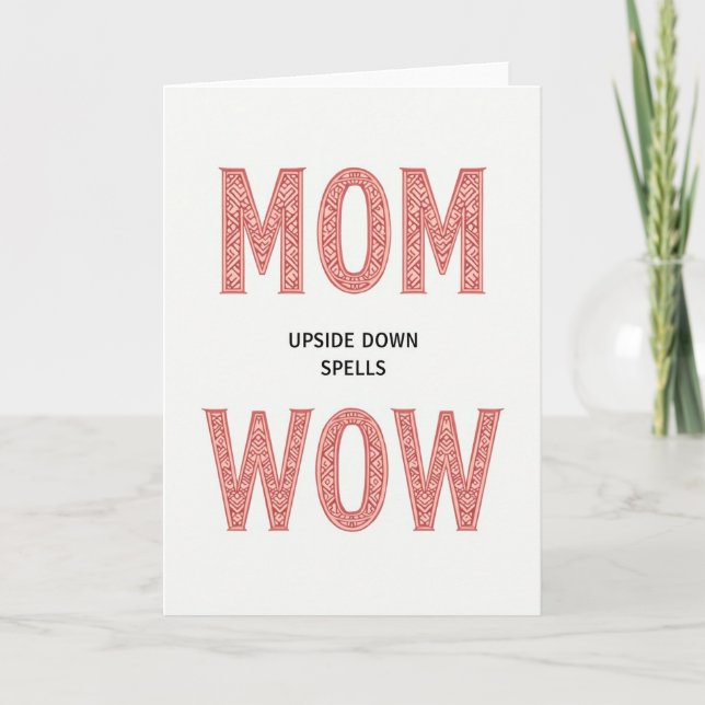 Sweet Mothers Day Motif Card (Front)