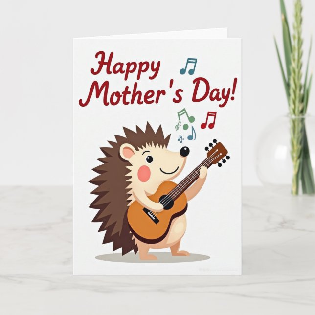 Sweet Mothers Day Music Card (Front)