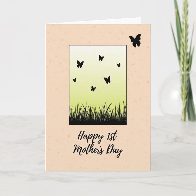 Sweet Mothers Day Nature Card (Front)