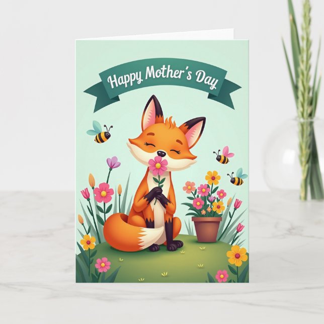 Sweet Mothers Day Peace Card (Front)