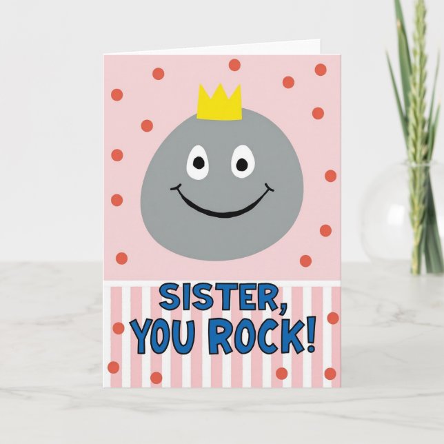 Sweet Mothers Day Pebble Card (Front)
