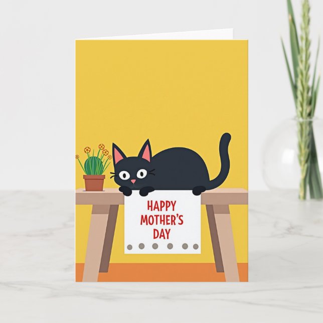 Sweet Mothers Day Peek A Boo Card (Front)