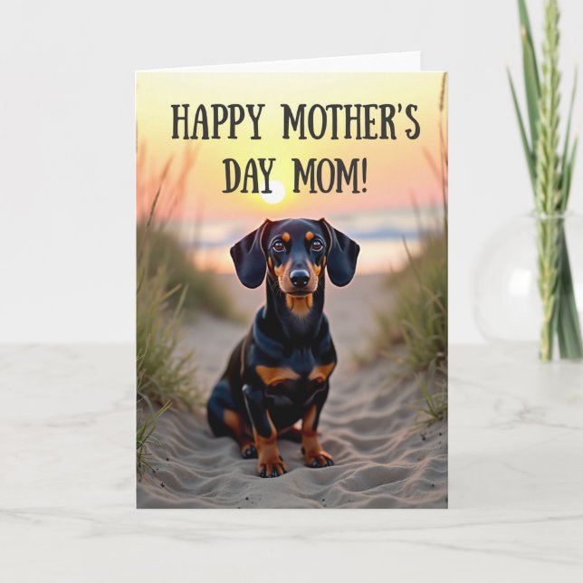 Sweet Mothers Day Pet Card (Front)