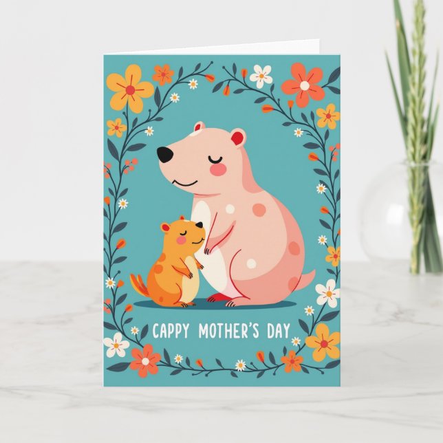 Sweet Mothers Day Rodents Card (Front)