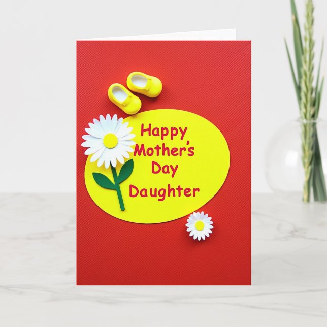 Sweet Mothers Day Shoes Card (Front)