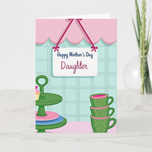 Sweet Mothers Day Sign Card (Front)