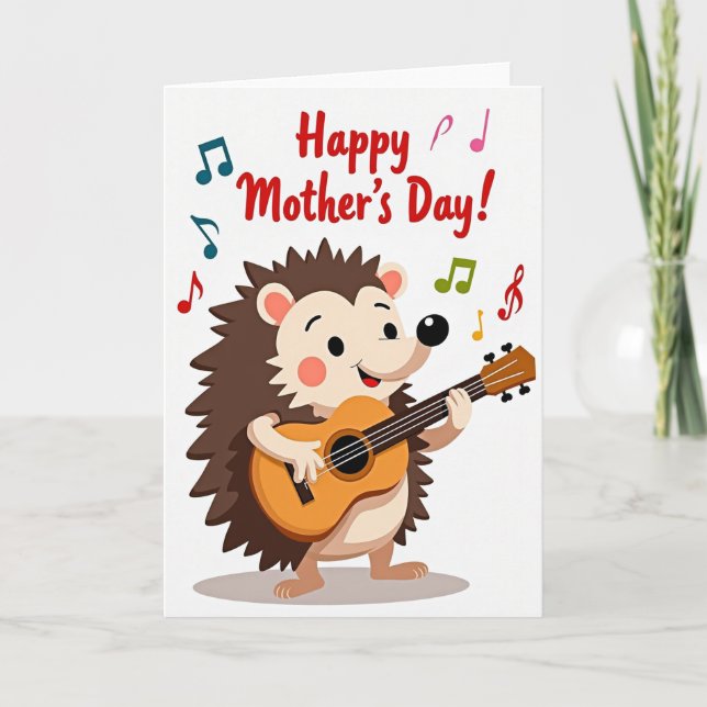 Sweet Mothers Day Song Card (Front)