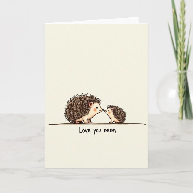 Sweet Mothers Day Spines Card (Front)