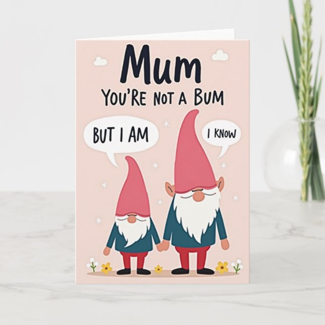 Sweet Mothers Day Starburst Card (Front)