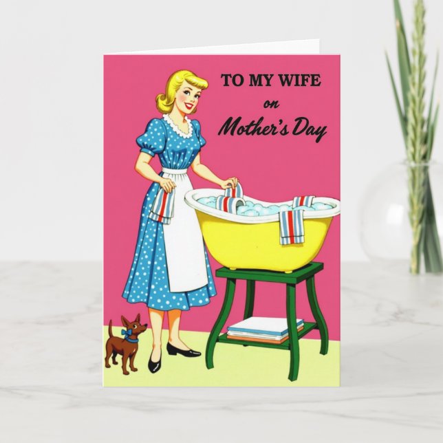 Sweet Mothers Day Suds Card (Front)