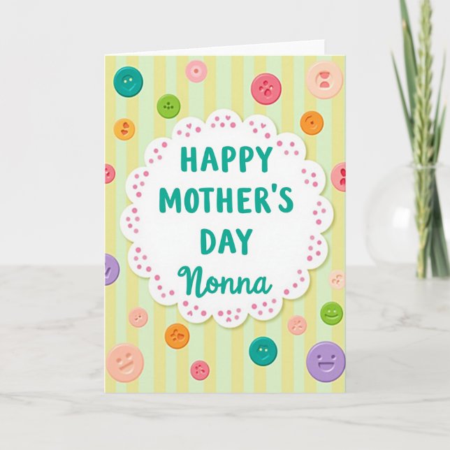 Sweet Mothers Day Tokens Card (Front)