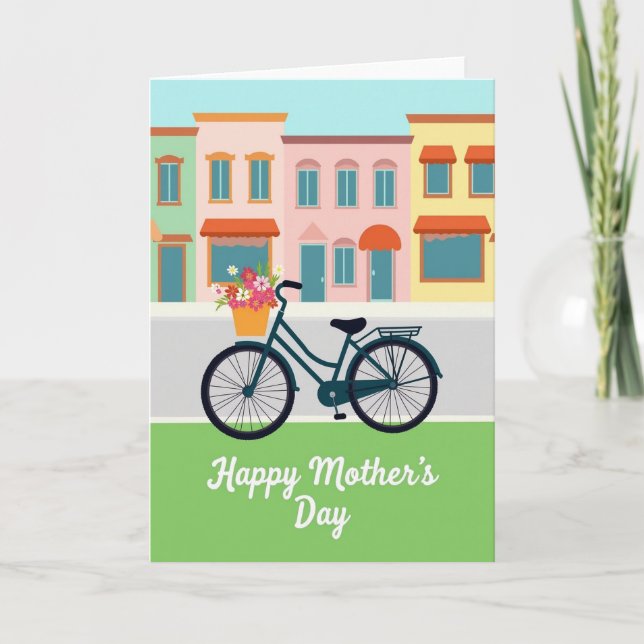 Sweet Mothers Day Town Art Card (Front)