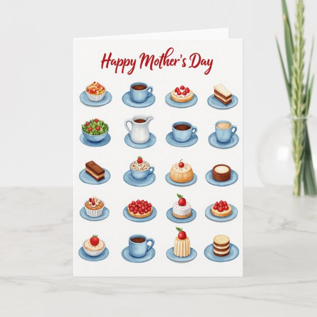 Sweet Mothers Day Treats Card (Front)